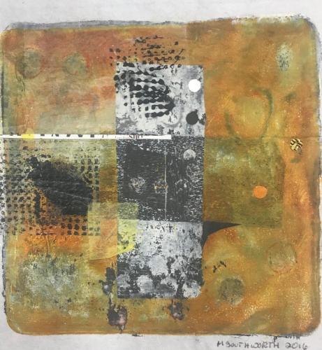 gold squares by michele southworth